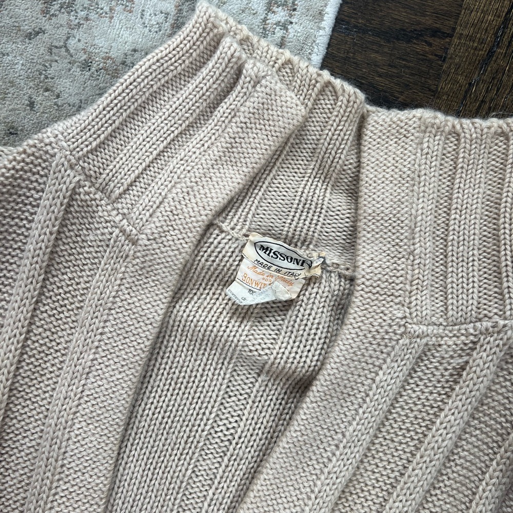 Vintage Missoni collared cardigan